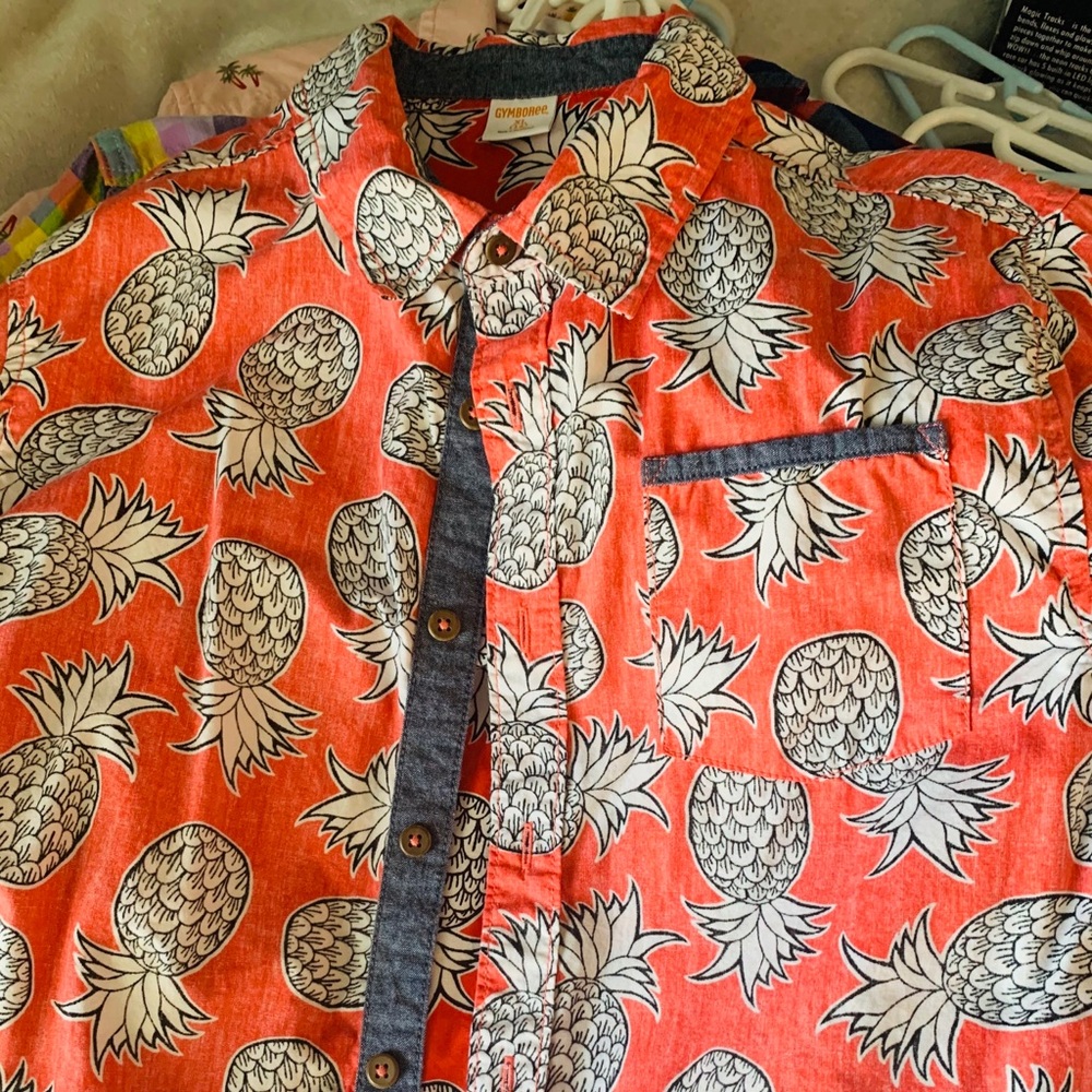 Short sleeve button down